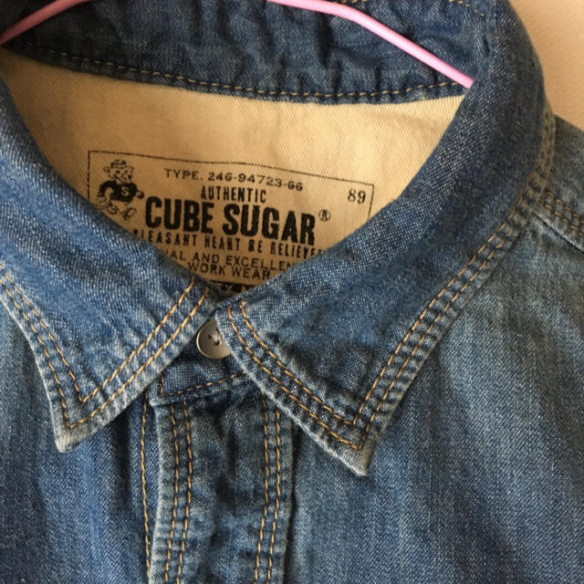 CUBE SUGAR(キューブシュガー)のyu14様  専用❗️     キューブシュガー❗️デニムシャツ レディースのトップス(シャツ/ブラウス(長袖/七分))の商品写真