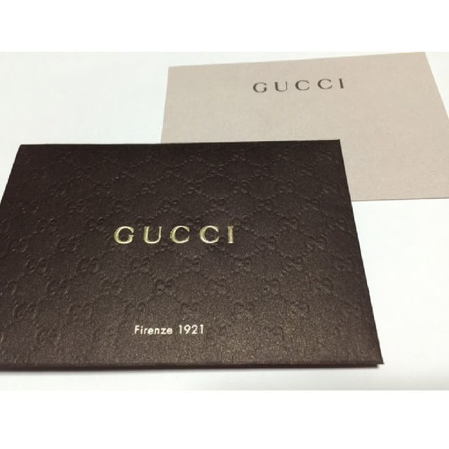 Gucci(グッチ)のGUCCI♡グッチ メッセージカード 封筒 セット メンズのファッション小物(その他)の商品写真