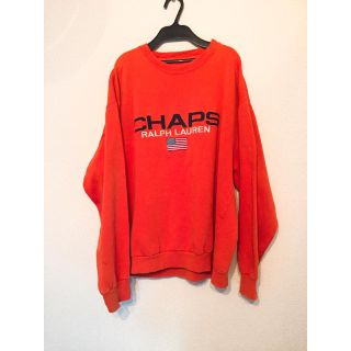 チャップス(CHAPS)の90年代 ラルフローレン Ralph Lauren CHAPS チャップス ロゴ(スウェット)