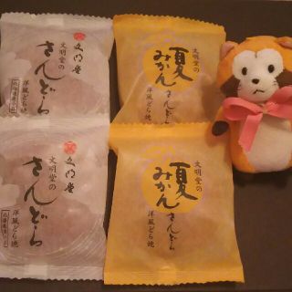 ★ふわふわ美味しい洋風どら焼き♪★文明堂 さんどら＆夏みかん さんどら セット(菓子/デザート)