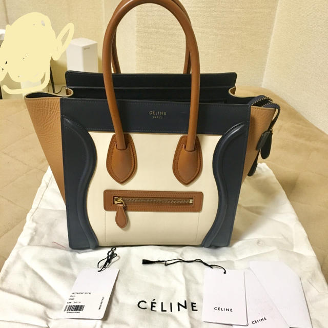 完璧 celine - CELINE マイクロラゲージ レア ハンドバッグ