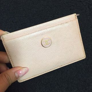 シャネル(CHANEL)のシャネル カードケース♡PINK(名刺入れ/定期入れ)