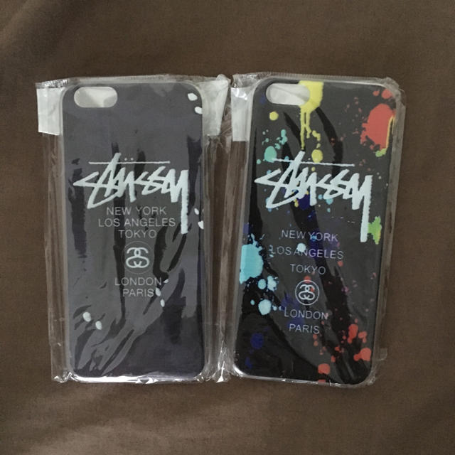 STUSSY(ステューシー)のステューシー iphone6s 6 ケース 2つセット スマホ/家電/カメラのスマホアクセサリー(iPhoneケース)の商品写真