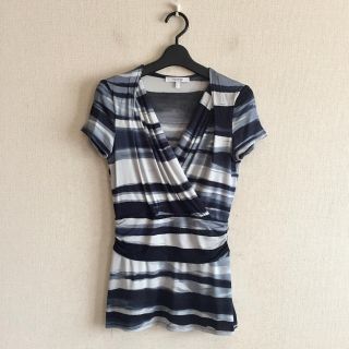 マックスマーラ(Max Mara)のMax Mara♡カシュクール風カットソー(カットソー(半袖/袖なし))