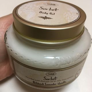 サボン(SABON)の新品未使用 SABON ボディジェル ラベンダーバニラ(ボディスクラブ)