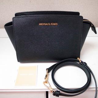 マイケルコース(Michael Kors)の正規品♡美品♡マイケルコース　2wayバッグ　ショルダーバッグ　黒　バッグ　財布(ハンドバッグ)