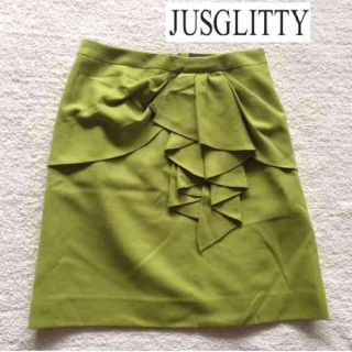 ジャスグリッティー(JUSGLITTY)のジャスグリッティー★ラッフルスカート★(ひざ丈スカート)