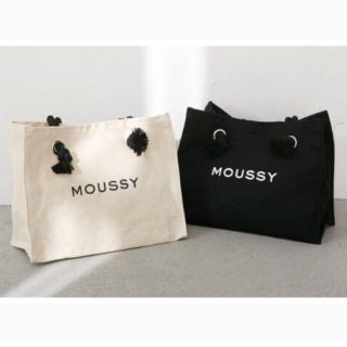 マウジー(moussy)の人気完売品♡MOUSSYキャンバストートバッグ♡ショッパー型トートバック♡新品(トートバッグ)