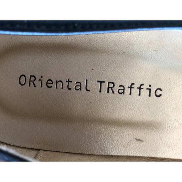 ORiental TRaffic(オリエンタルトラフィック)のORiental TRaffic サンダル トゥシューズ 黒  美品 レディースの靴/シューズ(サンダル)の商品写真