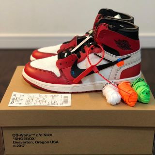 国内正規 27.5cm Nike Air Jordan 1 off white (スニーカー)