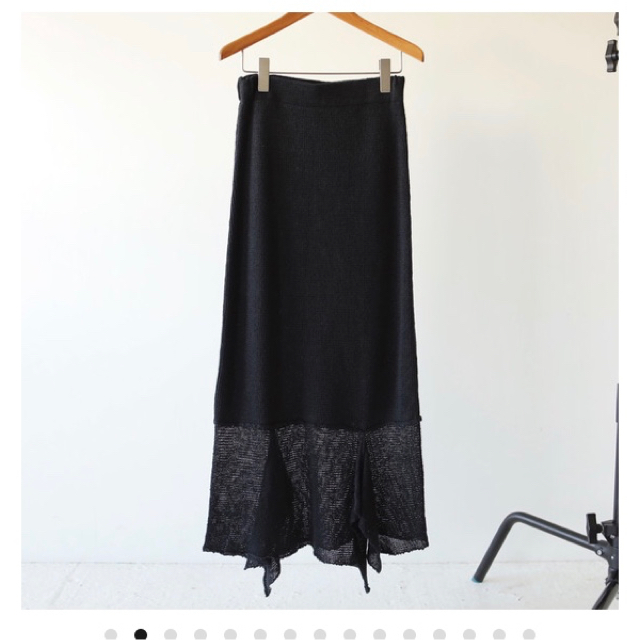 TODAYFUL(トゥデイフル)のtodayful ★linen knit skirt★新品 レディースのスカート(ロングスカート)の商品写真