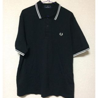 フレッドペリー(FRED PERRY)のFRED PERRY フレッドペリー ポロシャツ イングランド製 黒(ポロシャツ)