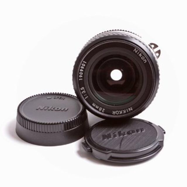 Nikon(ニコン)のニコン Nikon Ai NIKKOR 28mm F3.5 スマホ/家電/カメラのカメラ(レンズ(単焦点))の商品写真