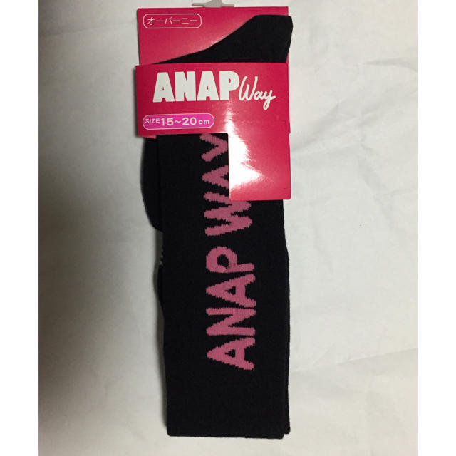 ANAP(アナップ)のANAP オーバーニーソックス 15〜20 キッズ/ベビー/マタニティのこども用ファッション小物(靴下/タイツ)の商品写真