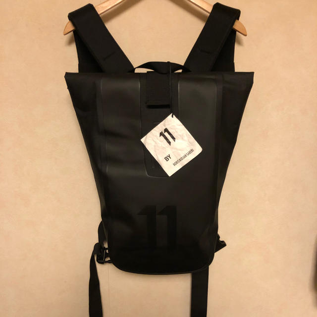 11 by boris bidjan saberi リュック 黒 バックパック メンズのバッグ(バッグパック/リュック)の商品写真