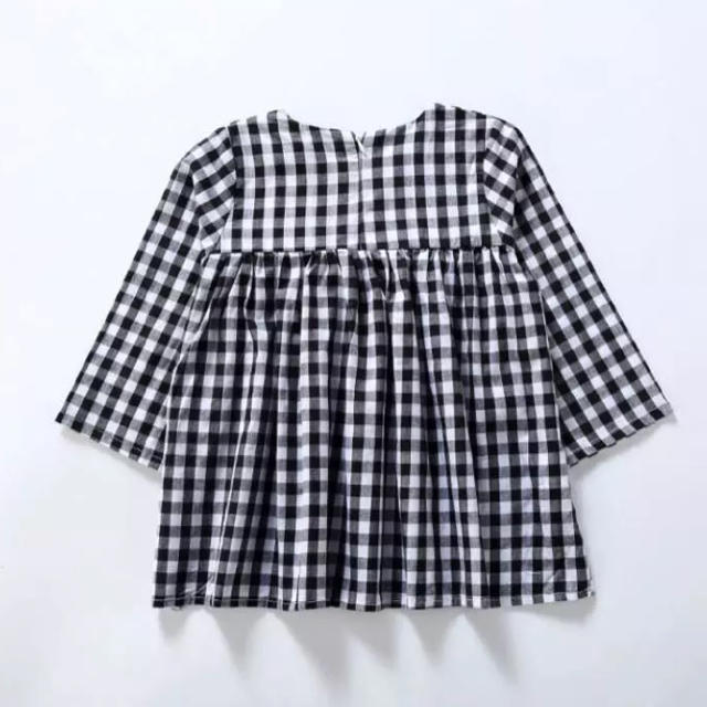 ZARA KIDS(ザラキッズ)のギンガムチェック ワンピース  90 キッズ/ベビー/マタニティのキッズ服女の子用(90cm~)(ワンピース)の商品写真