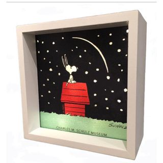 スヌーピー(SNOOPY)のスヌーピー シュルツミュージアム限定 Lightbox,(絵画/タペストリー)