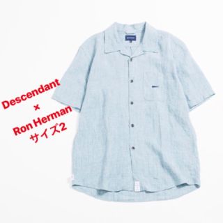 ダブルタップス(W)taps)の国内正規品 descendant×Ron Herman リネン100%シャツ(シャツ)