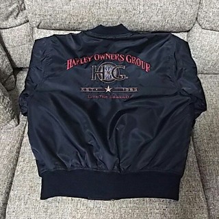 ハーレーダビッドソン(Harley Davidson)の値下げ❗ハーレーダビッドソン オーナーズグループ 刺繍ロゴ MA-1 ブルゾン
(ブルゾン)