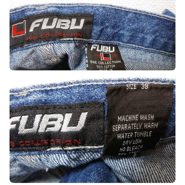 FUBU(フブ)の新品未着用☆FUBUデニム☆サイズ38☆大きい メンズのパンツ(デニム/ジーンズ)の商品写真