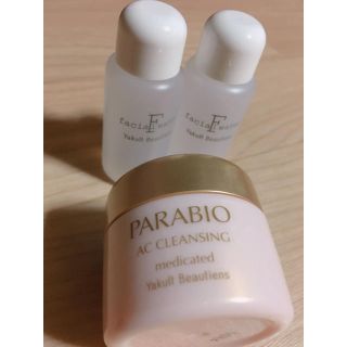 ヤクルト(Yakult)のPARABIO＊クレンジング＆化粧水セット(クレンジング/メイク落とし)