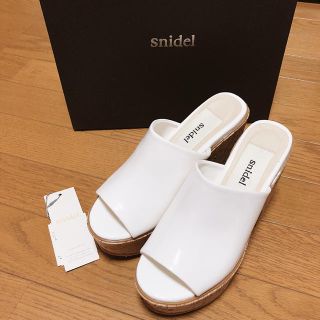 スナイデル(SNIDEL)のsnidel サンダル サボ S(サンダル)