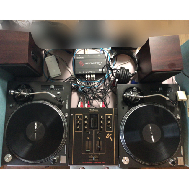 Technics SL1200 MK-5  DJセット1式 楽器のDJ機器(ターンテーブル)の商品写真