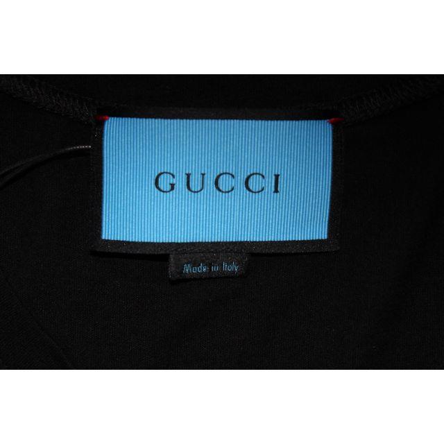 Gucci(グッチ)の正規品 GUCCI グッチ ゴースト Tシャツ ブラック ダイヤ柄 メンズ メンズのトップス(Tシャツ/カットソー(半袖/袖なし))の商品写真