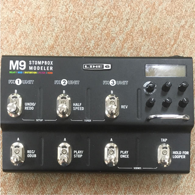 line6 m9 マルチエフェクター