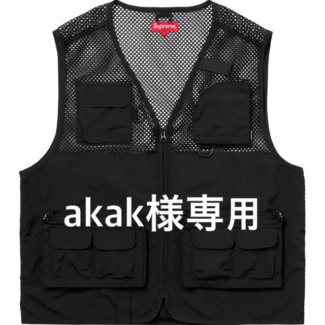 Supreme(シュプリーム)のSupreme Mesh Cargo Vest Champion Levi's メンズのジャケット/アウター(ダウンベスト)の商品写真