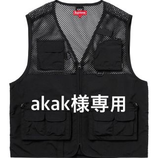 シュプリーム(Supreme)のSupreme Mesh Cargo Vest Champion Levi's(ダウンベスト)