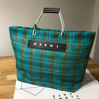 Marni - 新品 MARNI マルニフラワーカフェ トートバッグ かごバッグ ブランドの通販｜ラクマ