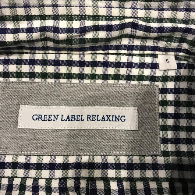 UNITED ARROWS green label relaxing(ユナイテッドアローズグリーンレーベルリラクシング)のグリーンレーベルリラクシング  ギンガムチェックシャツ メンズのトップス(シャツ)の商品写真