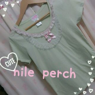 ナイルパーチ(NILE PERCH)のnile perch♡パステルTシャツ♡(Tシャツ(半袖/袖なし))