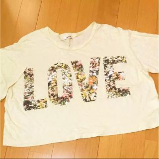 スナイデル(SNIDEL)の3つ選んで1000円♡snidel LOVE Tシャツ フラワー 花(Tシャツ(半袖/袖なし))