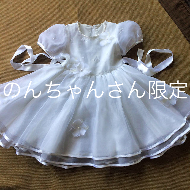 子供用ドレス 110㎝ キッズ/ベビー/マタニティのキッズ服女の子用(90cm~)(ドレス/フォーマル)の商品写真