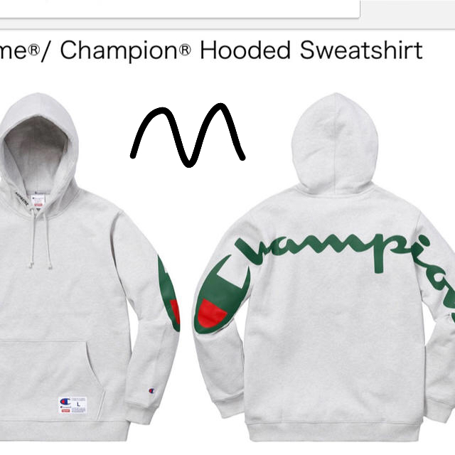 Supreme(シュプリーム)のSupreme Champion Hooded Sweatshirt メンズのトップス(パーカー)の商品写真