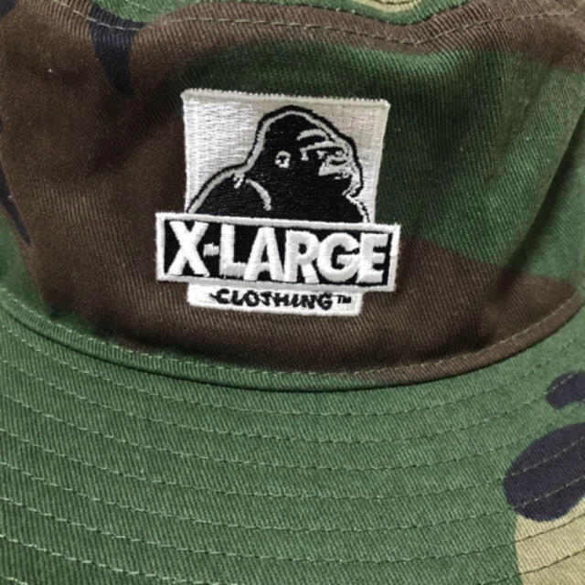 XLARGE(エクストララージ)の 最終値下げ！ 新品！ X- LARGE kids 帽子 迷彩  キッズ/ベビー/マタニティのこども用ファッション小物(帽子)の商品写真