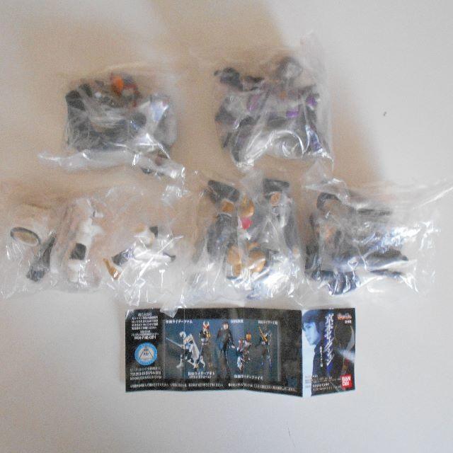 BANDAI(バンダイ)の仮面ライダー フィギュア 2004年バンダイ京本セレクション　全5種コンプリート エンタメ/ホビーのフィギュア(特撮)の商品写真