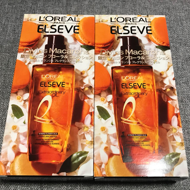 L'Oreal Paris(ロレアルパリ)の２本セット✨ロレアルパリ ヘアオイル エルセーヴ エクストラオーディナリーオイル コスメ/美容のヘアケア/スタイリング(オイル/美容液)の商品写真