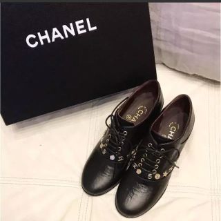 シャネル(CHANEL)の32 レア！CHANEL 新品 レースアップシューズ(ハイヒール/パンプス)