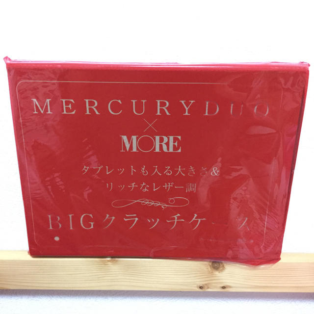 MERCURYDUO(マーキュリーデュオ)の【新品】マーキュリーデユオ BIG クラッチケース レディースのバッグ(クラッチバッグ)の商品写真