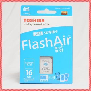 トウシバ(東芝)の★スマホに簡単転送★東芝 FlashAir 16GB★Wi-Fi★　＃2(その他)