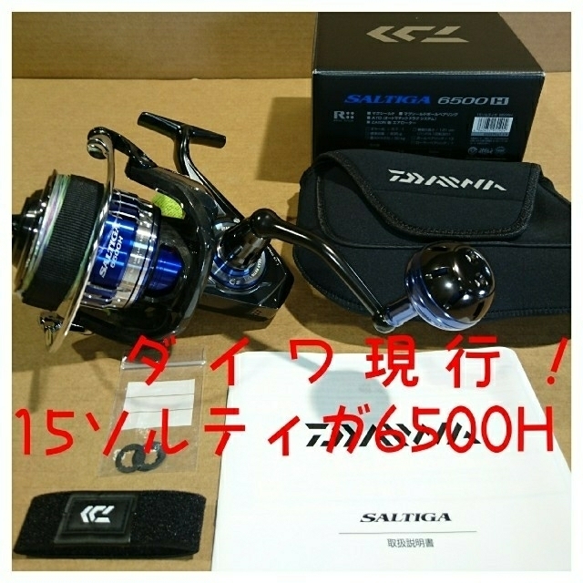 ダイワ現行!15ソルティガ6500H-