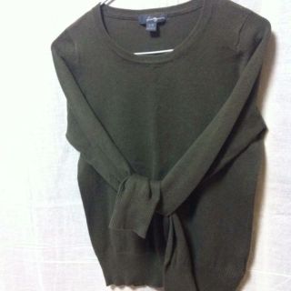 ザラ(ZARA)のZARA◇カーキニット(ニット/セーター)