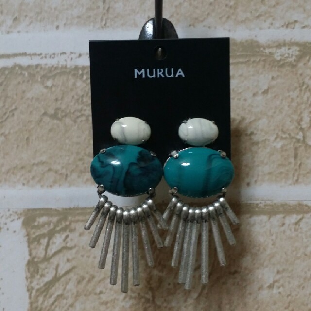 MURUA(ムルーア)のMURUA イヤリング フリンジ レディースのアクセサリー(イヤリング)の商品写真