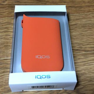 アイコス(IQOS)のIQOS純正ケース オレンジ(タバコグッズ)