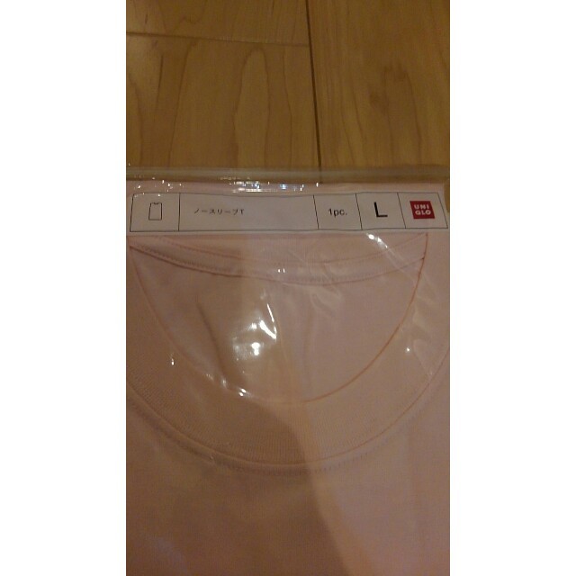 UNIQLO(ユニクロ)のUNIQLO　ノースリーブT　3枚セット　Lサイズ メンズのトップス(Tシャツ/カットソー(半袖/袖なし))の商品写真