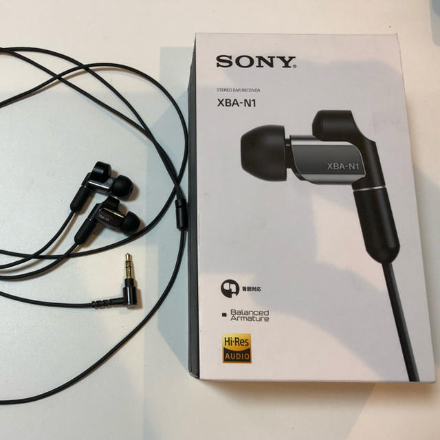 得価お得】SONY Sony XBA-N1 ハイレゾ イヤホンの通販 by きん's shop｜ソニーならラクマヘッドフォン/イヤフォン 