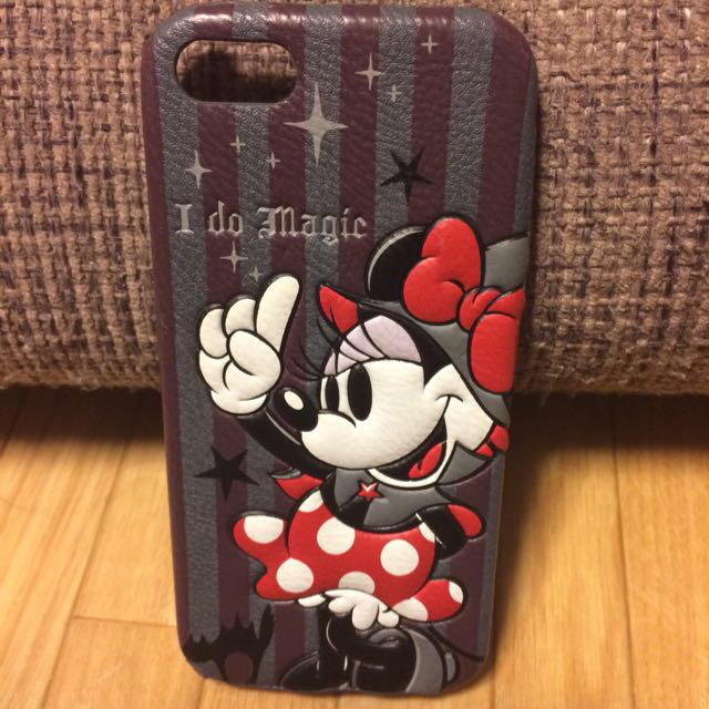 Disney(ディズニー)のミニー iPhone5 スマホ/家電/カメラのスマホアクセサリー(モバイルケース/カバー)の商品写真